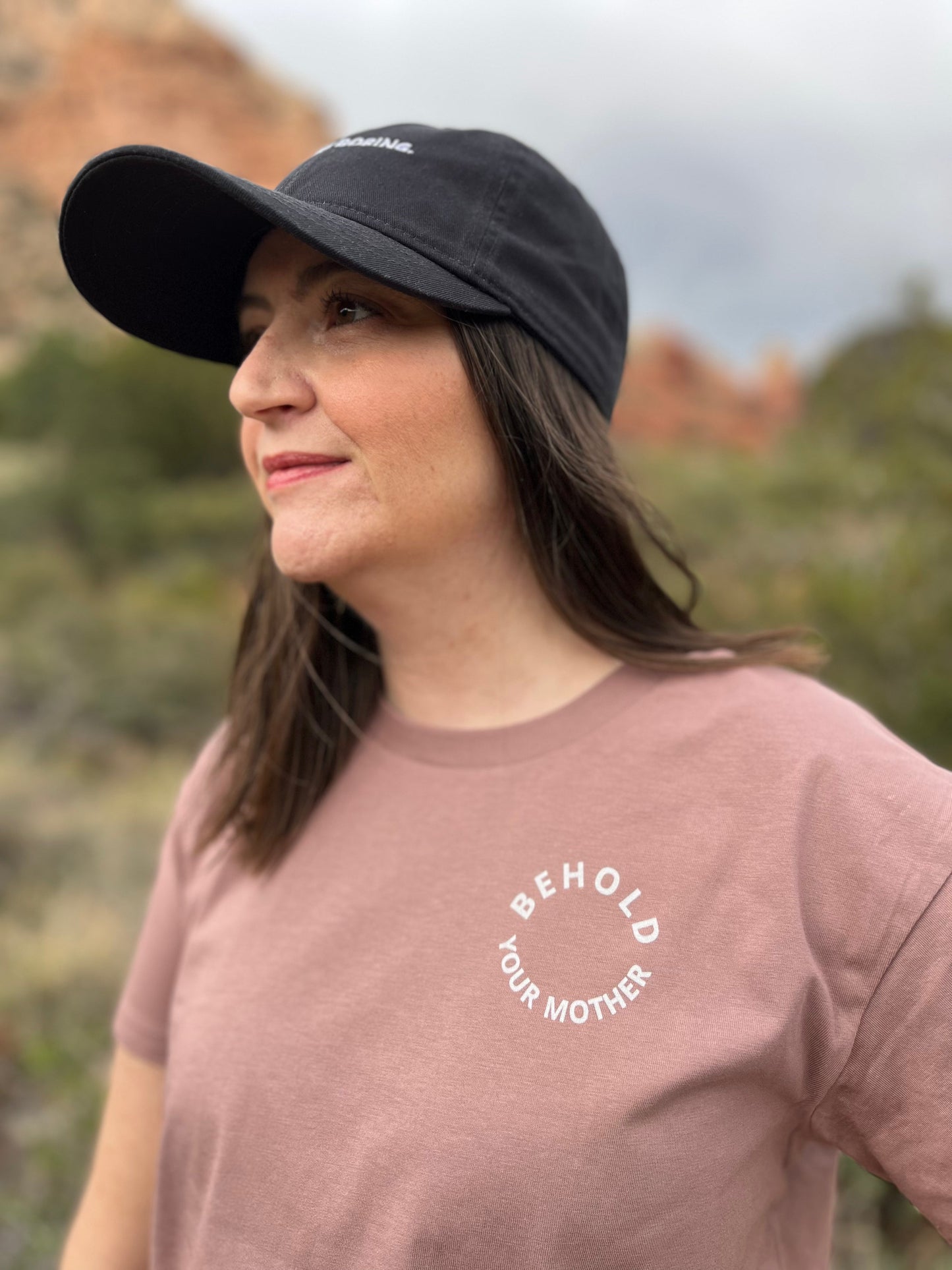 Behold Your Mother Crop Tee